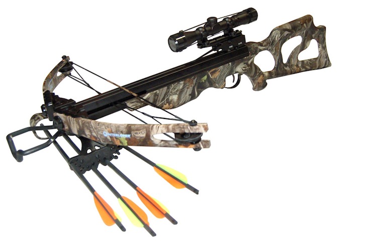 This is a heavy construction crossbow for men with a size that accommodates the half-meter long bolts fired from this juggernaut. It shoots in a similar way as “Archon”. In fact, Leopard is an improved Russian variation of a top selling Taiwanese “Lighting“ crossbow, which indicates highest quality, the convenience, and the penetrating power of this model. Easy to cock, the “Leopard” has advanced designing that promotes easy and extended duration firing.  This crossbow is equipped with a two-way fuse for left-handed and right-handed archers. Versatile and Powerful, the “Leopard” is a must for serious hunters.