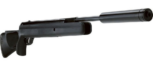 This model from famous Turkey manufacturer Hatsan differences from classic rifles with its stylish designed synthetic stock with raised forearm grip – for ones who consider wooden rifles too old-fashion. Synthetic material makes it possible to change stock length of pull what is the lack of wooden models. Hatsan 85 F has heavy weight and is classified as hunting weapons. This model lets to feel pleasant heaviness and power.