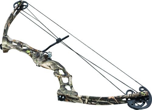 PREDATOR Compound BowThis bow is unique surprisingly low weight - less than two pounds! Because of it's light weight it can be easily used by a child. Also it's a perfect starter for beginner level archers. Despite of this, the bow is very high quality and reliable.